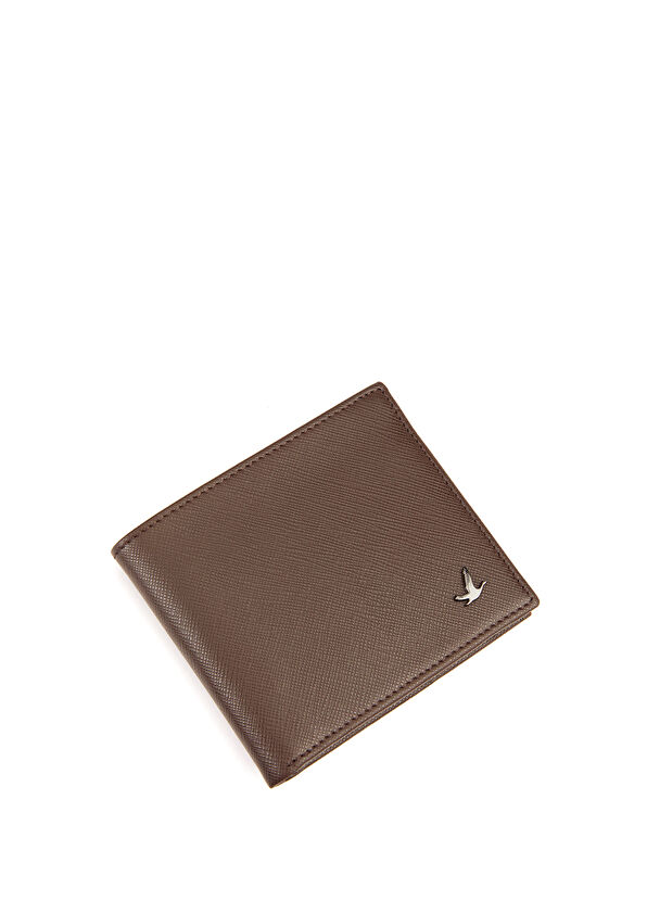 Beymen Club Kahverengi Logo Detaylı Erkek Deri Cüzdan - 4