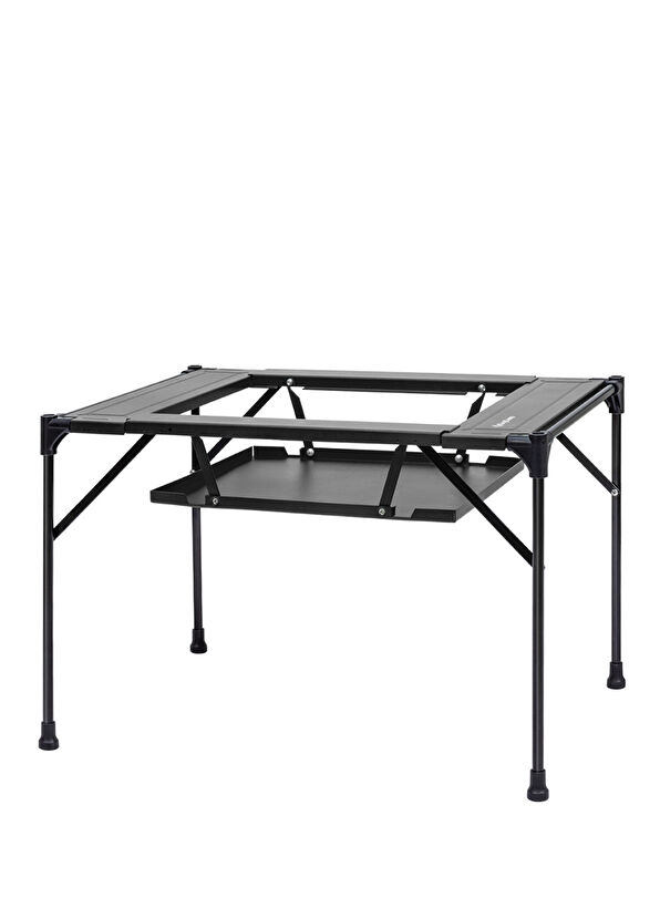 Resim Loes Ultralight Black Alüminyum Midi Katlanır Kamp Masası 