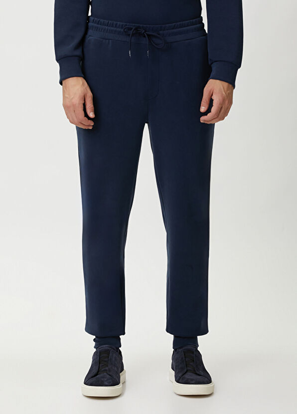 Beymen Club Navy Blue Modal-Blend Sweatpants - 2