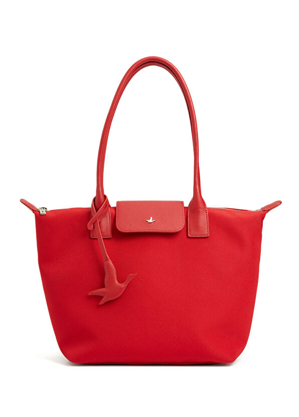 Beymen Club City Medium Red Women's Shopping Bag - 1