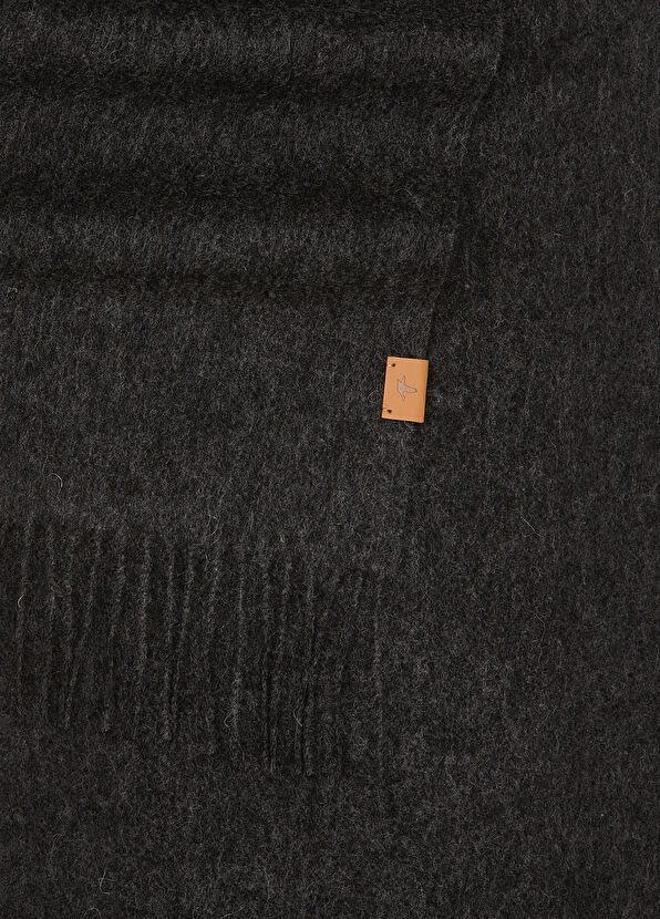 Beymen Club Anthracite Men's Wool Scarf - 2