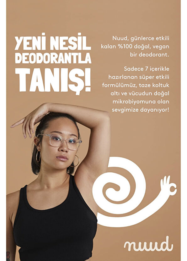 Nuud Biberiye x Sardunya Doğal Kokulu Stick Deodorant 45 gr - 2