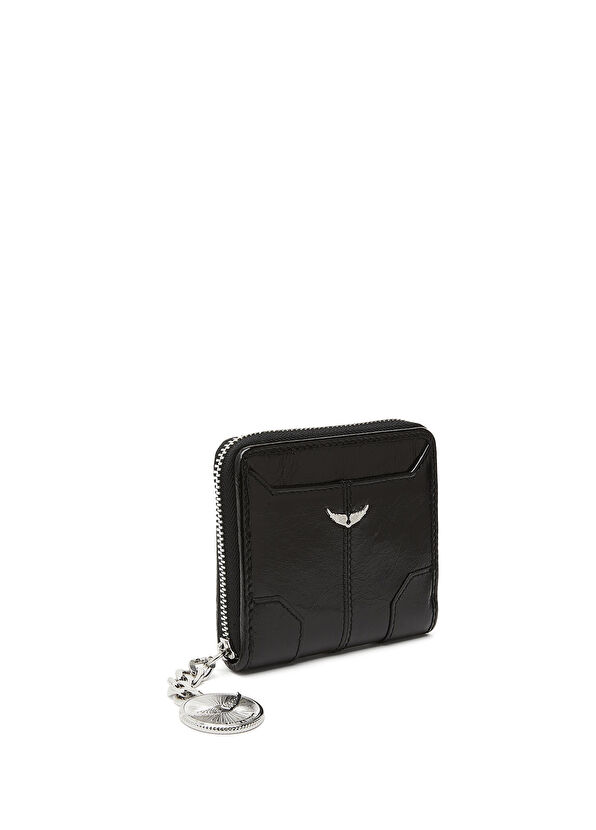 Zadig&Voltaire Sunny Mini Siyah Kadın Deri Cüzdan - 2