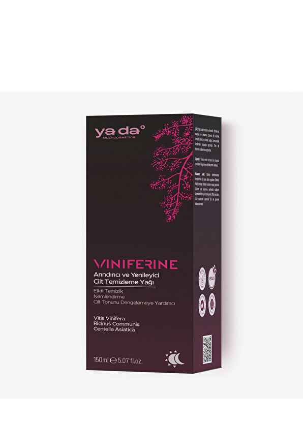 ya da multicosmetics Viniferine Arındırıcı ve Yenileyici Cilt Temizleme Yağı 150 ml  - 2