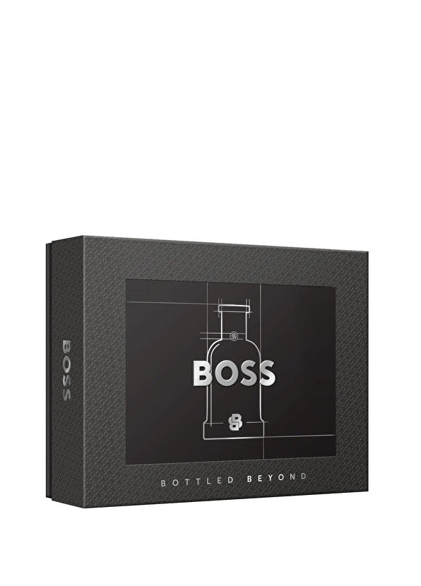 Hugo Boss Bottled Beyond EDP 100 ml Parfüm + 10 ml Seyahat Boy Parfüm + 100 ml Duş Jeli Erkek Parfüm Seti - 4