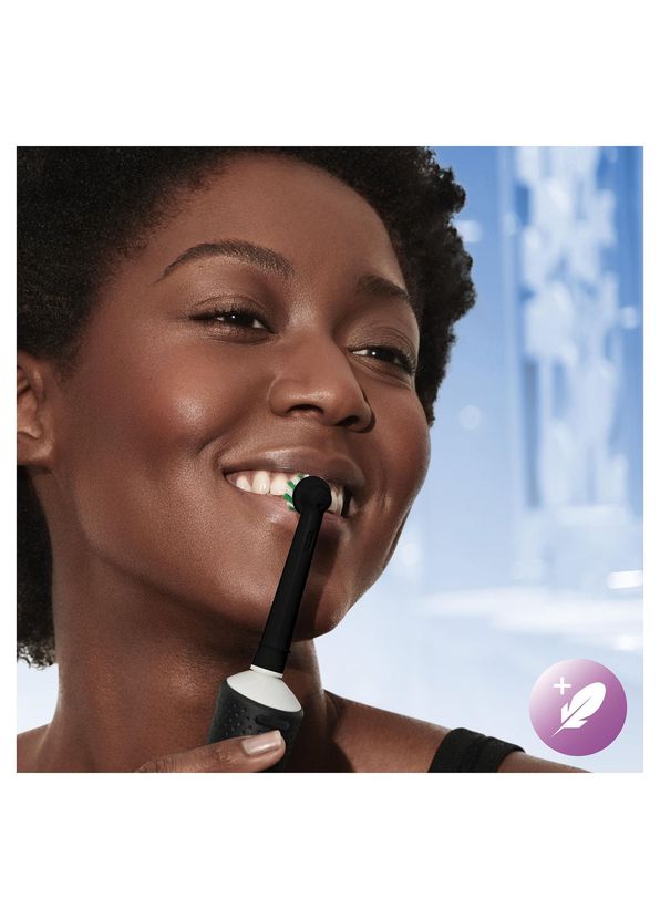 Oral-B D103 Vitality Pro Cross Action Siyah Lila 2'li Şarjlı Diş Fırçası - 4