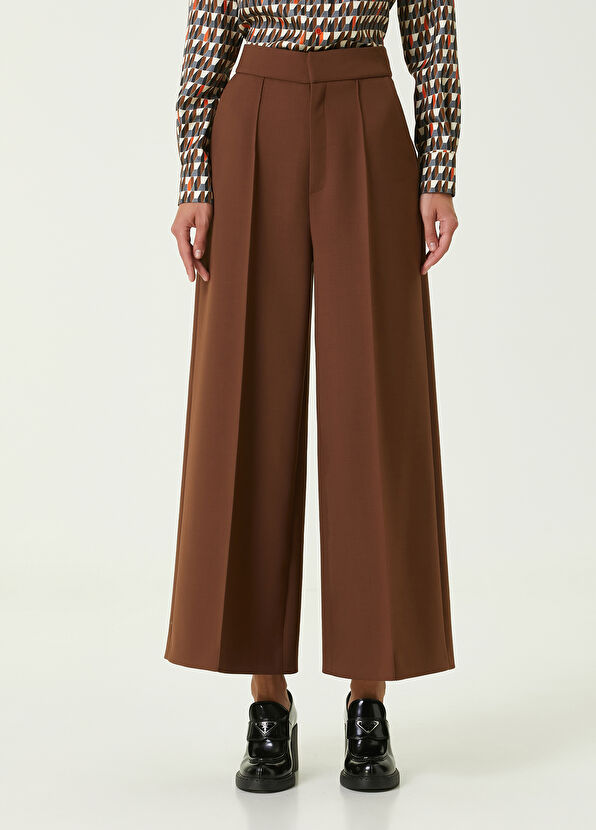 Dice Kayek Tarçin Kadın Tarçın Nervürlü Wide Leg Pantolon 1291993 Beymen
