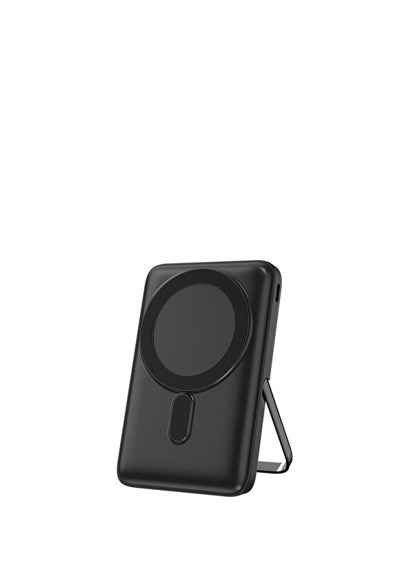 Wiwu Wi-P011 Gentleman Led Göstergeli Standlı Kablosuz 10000mAh Powerbank 15W  - 1