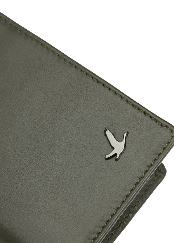 Beymen Club Khaki Men's Leather Card Holder - 4