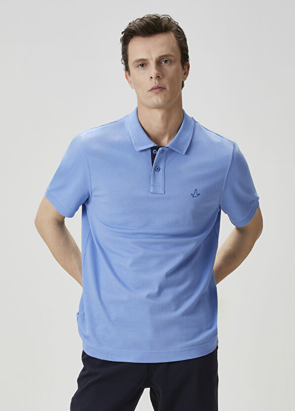 Beymen Club Mavi Polo Yaka T-shirt - 3