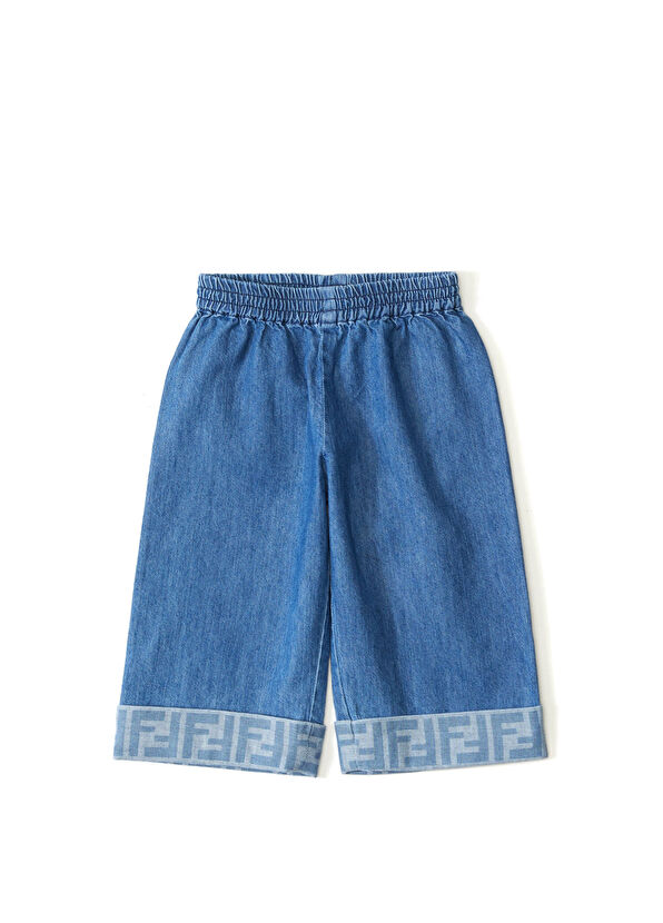 Fendi Mavi Erkek Bebek Pantolon - 1