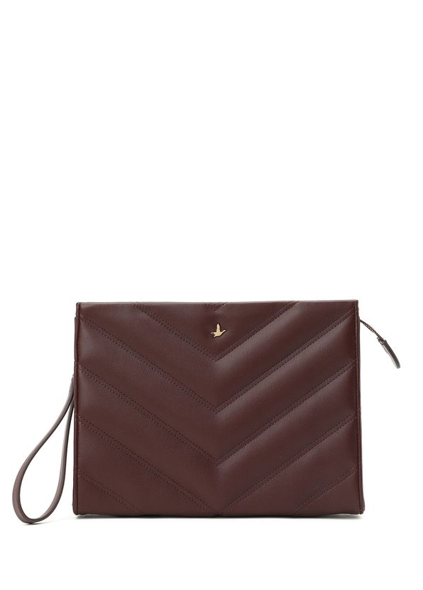 Beymen Club Burgundy Quilted Women's Hand Portfolio - 1