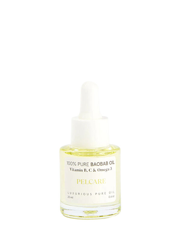 Pelcare 100% Pure Baobab Hassas Ciltler İçin Nemlendirici Cilt Bakım Yağı 20 ml - 1