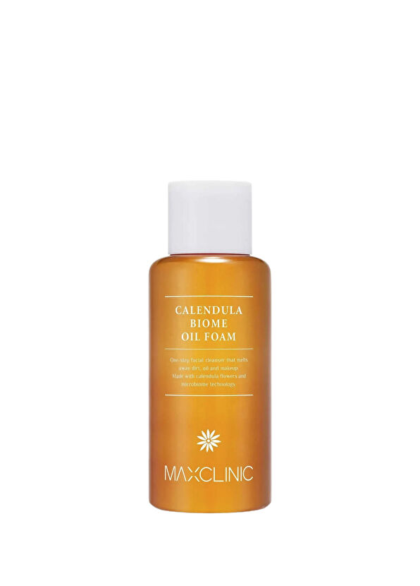 Maxclinic Hassas Ciltler İçin Çift Aşamalı Temizlik Sağlayan Calendula Biome Oil Foam Makyaj Temizleyici 60 gr - 1