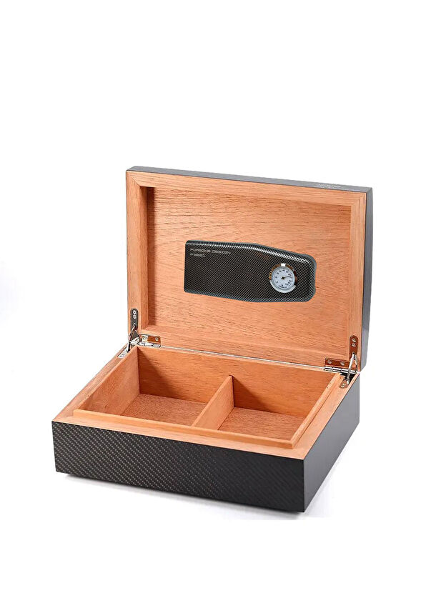 Porsche Design Carbon Fiber Humidor 50's Cigar Box - 2