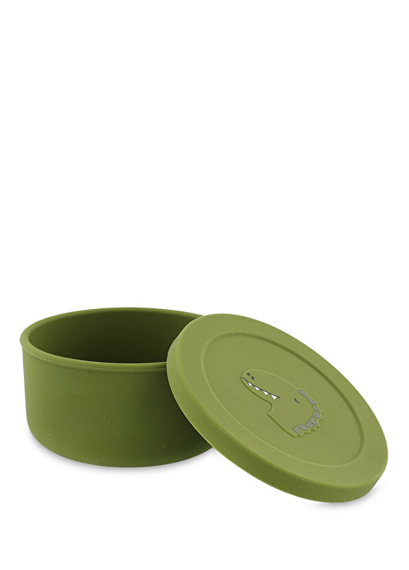 Trixie Mr. Dino Kids Snack Container with Silicone Lid - 2