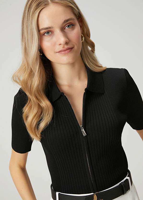 Beymen Club Black Fitted Knit Cardigan - 3