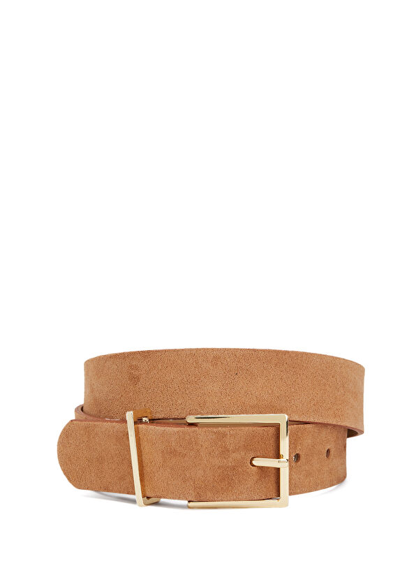 Beymen Club Tan Women's Leather Belt - 1