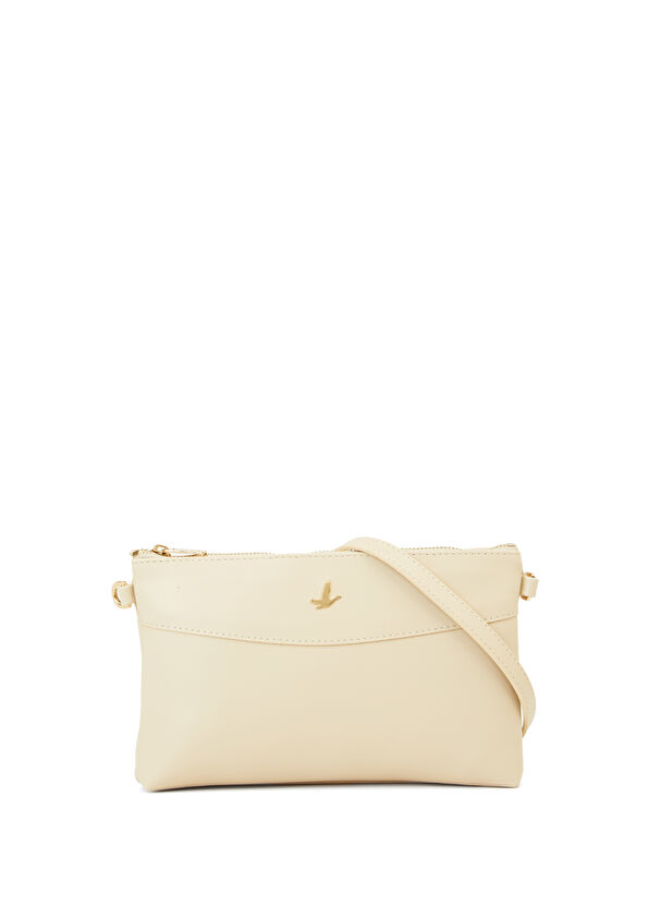 Beymen Club Beige Logo Detailed Women's Crossbody Bag - 1