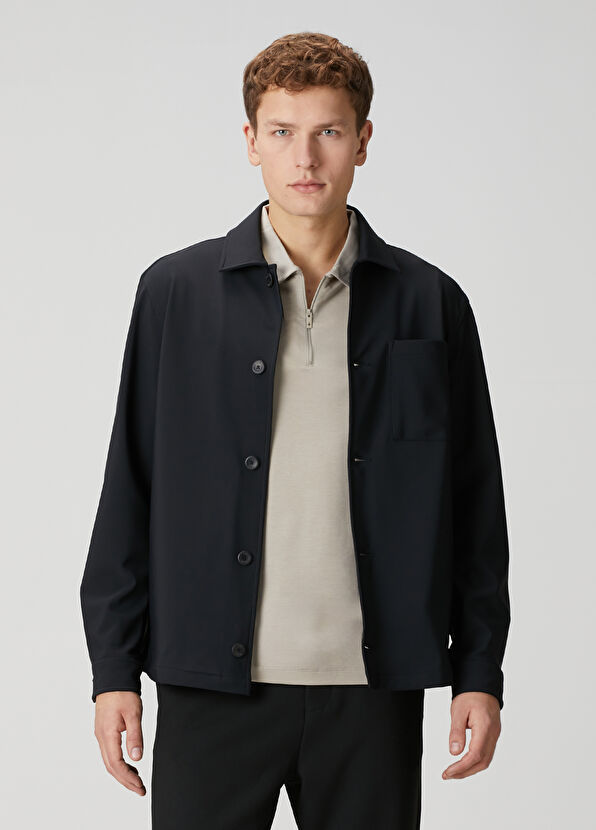 Beymen Club Siyah Dış Gömlek - 1