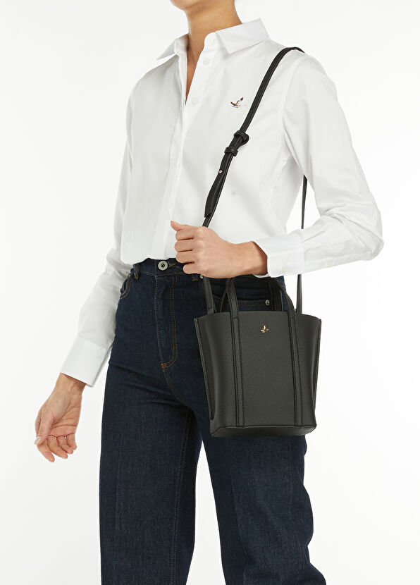 Beymen Club Picollo Bucket Siyah Kadın Çapraz Çanta - 2