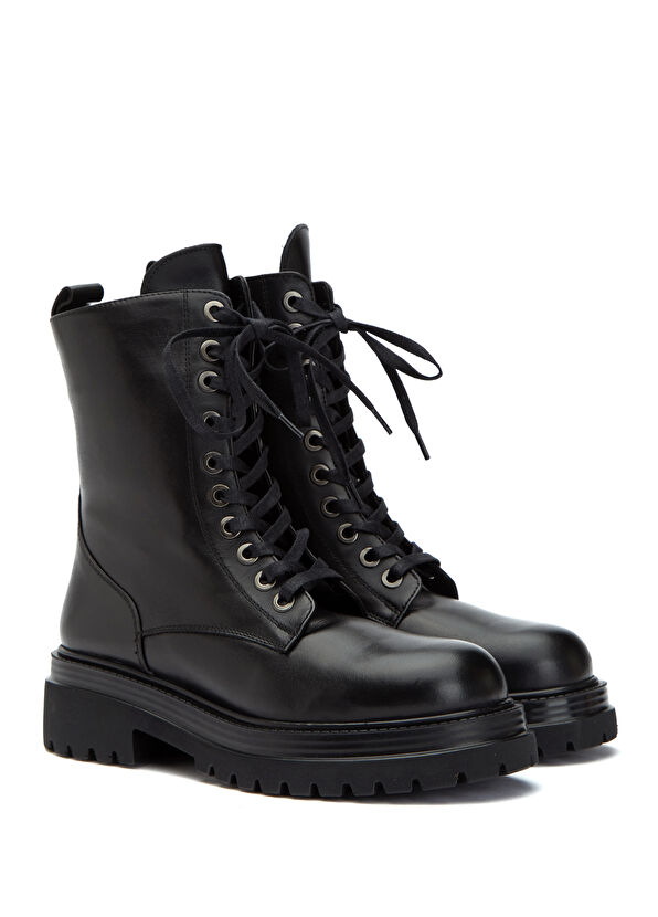 Beymen Club Siyah Kadın Deri Bot - 2