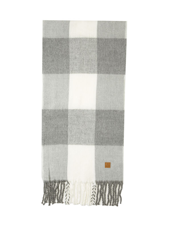 Beymen Club Plaid Patterned Women's Scarf - 2