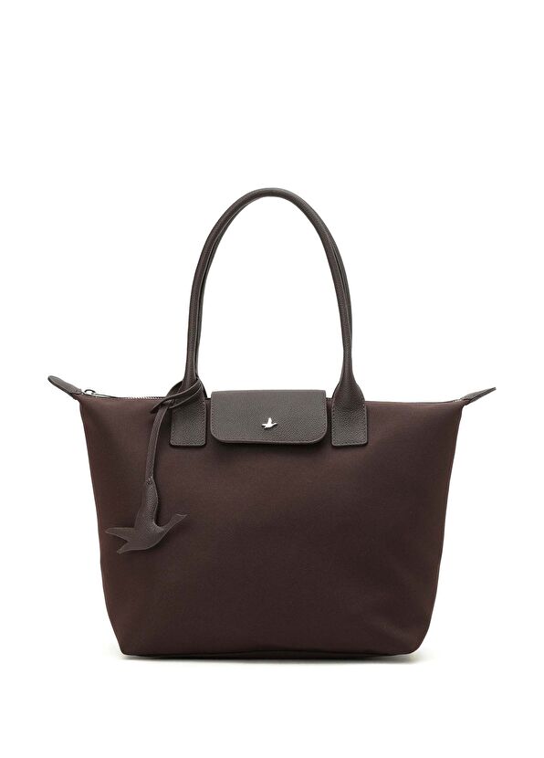 Beymen Club City Medium Brown Women's Shopping Bag - 1
