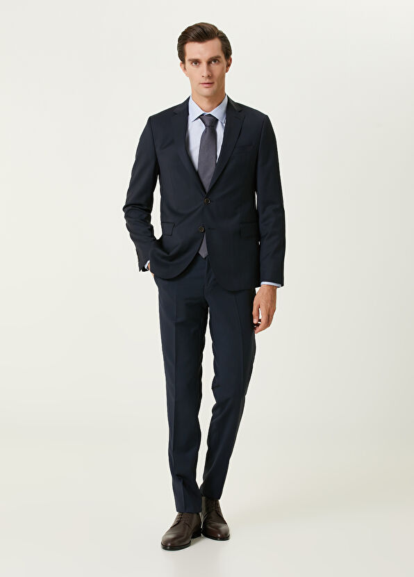 Beymen Club Comfort Fit Mavi Non-iron Gömlek - 3