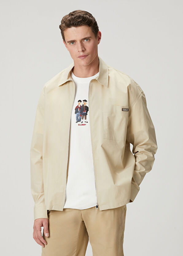 Beymen Club Camel Oversized Overshirt - 1