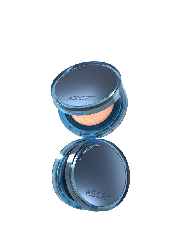 Asce Plus Sunshine SPF50+ Cushion Pro Kapatıcı 12 gr + 12 gr Refill  - 1