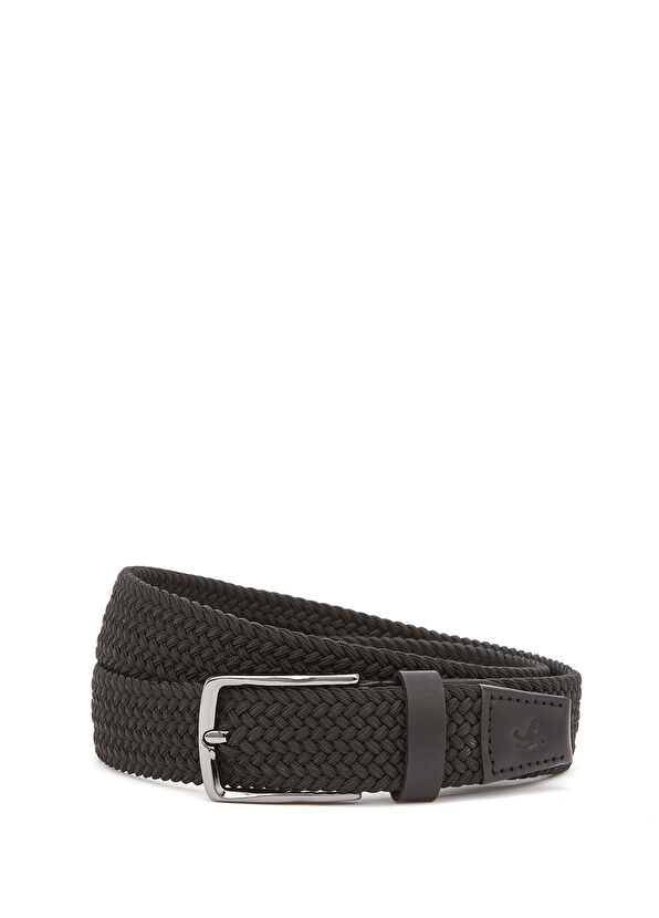 Beymen Club Black Men's Leather Belt - 1