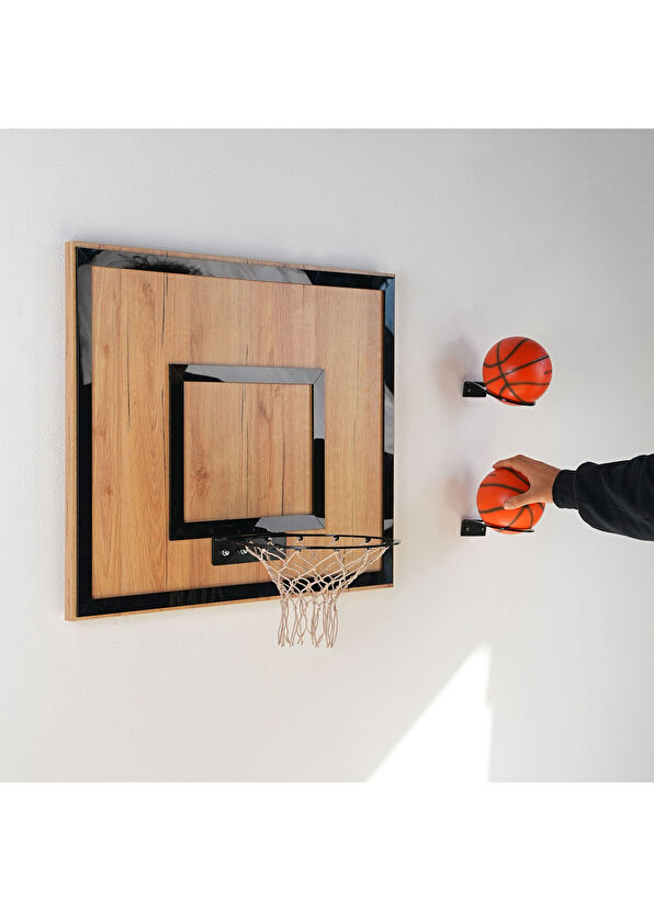 Archtwain Savana Meşe Siyah Tekli Duvar Potası - 3