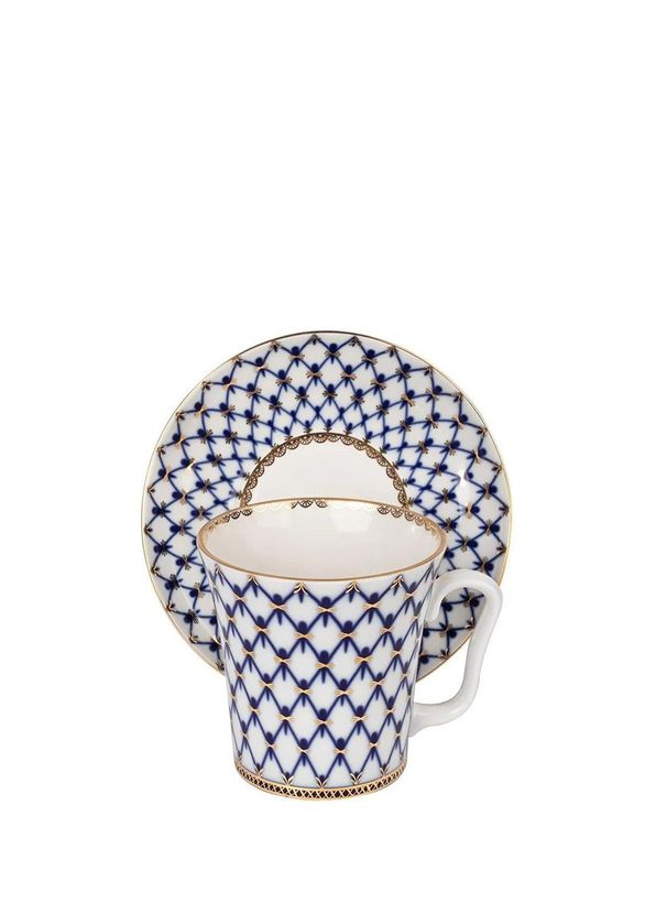 Imperial Porcelain Cobalt Net Blue Porcelain Cup - 2