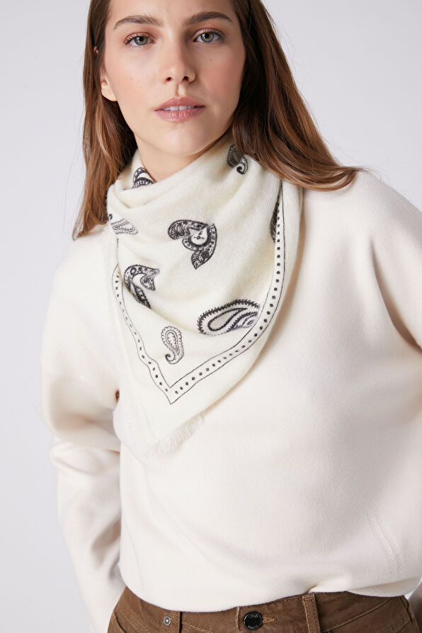 Beymen Club Ecru High Neck Sweater - 3