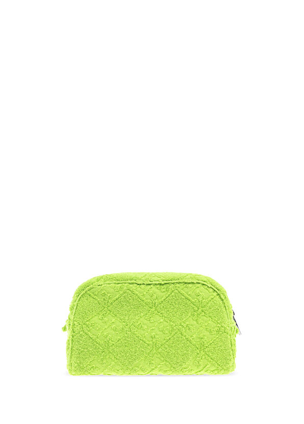 Tory Burch Yeşil Makyaj Çantası - 2