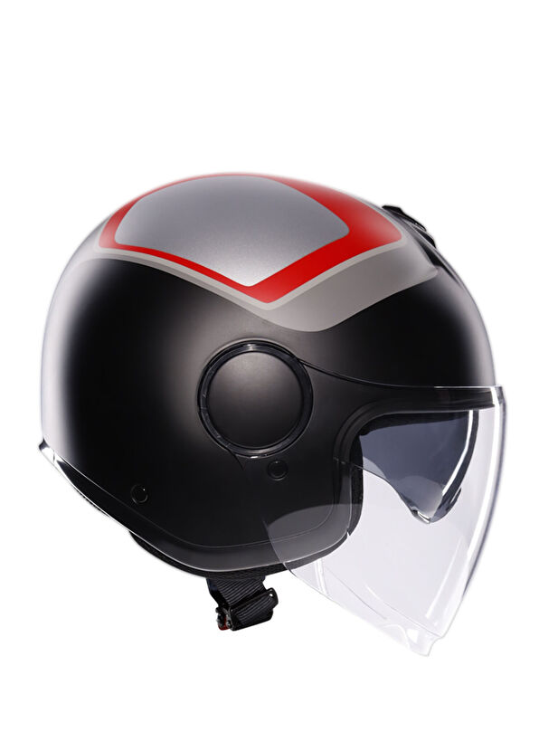 Agv Eteres Scaglieri Matt Grey Red Açık Motosiklet Kaskı - 2