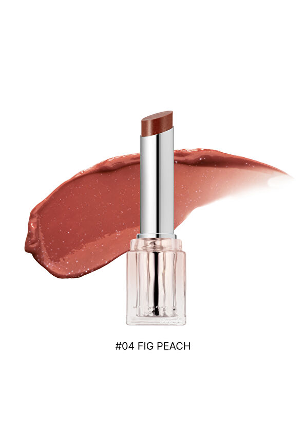 Tırtır Waterism Glow Melting Balm 04 Barrel Peach Plumping Shine Moisturizing & Nourishing Stick Lipstick 3.3g  - 2