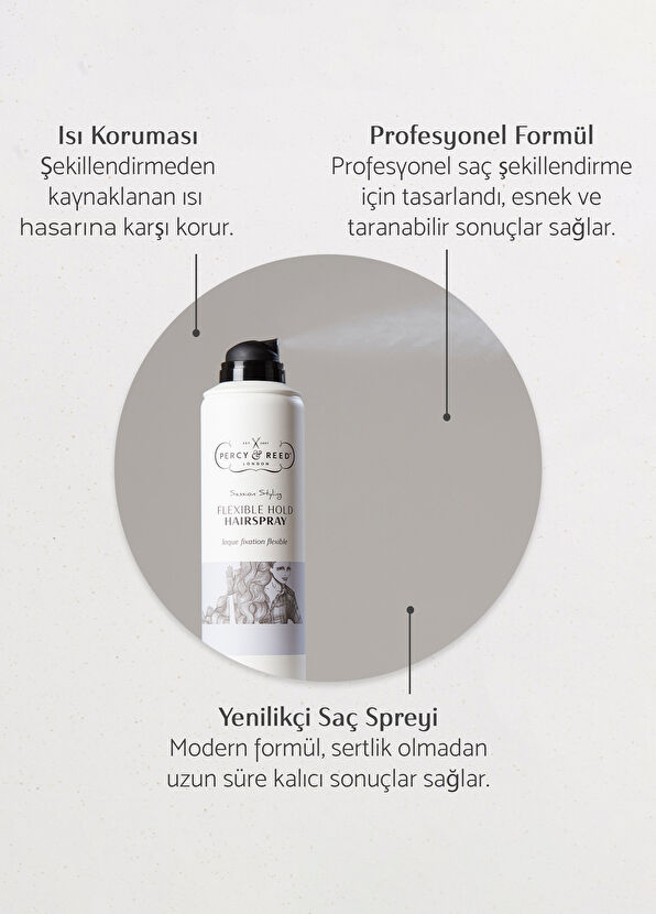Percy & Reed Session Styling Esnek Tutuşlu Şekillendirici Saç Spreyi 50 ml - 4
