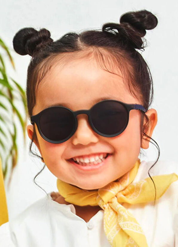 Olivio & Co Classic Oval Squid Black Unisex Kids Sunglasses - 2