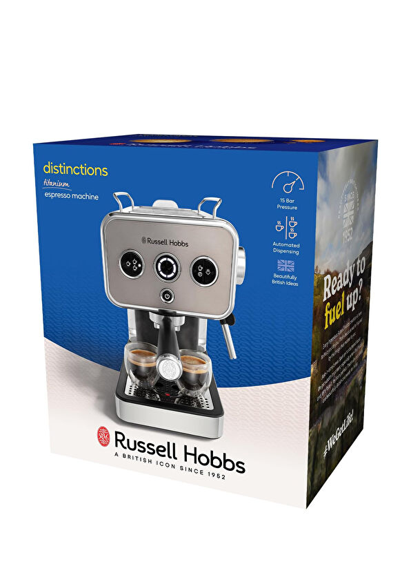 Russell Hobbs Distinctions Titanyum Espresso Kahve Makinesi - 2
