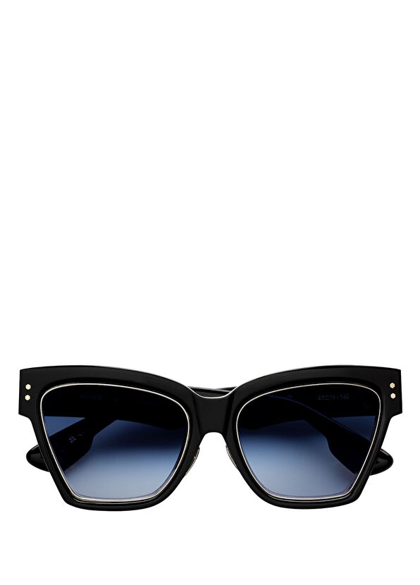 Philippe V. WN9DC Siyah Lacivert Asetat Kadın Güneş Gözlüğü - 1