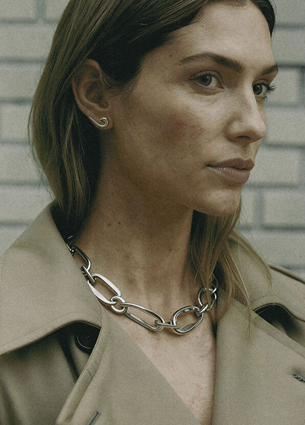 Louur Eos 925 Ayar Gümüş Unisex Kolye - 2