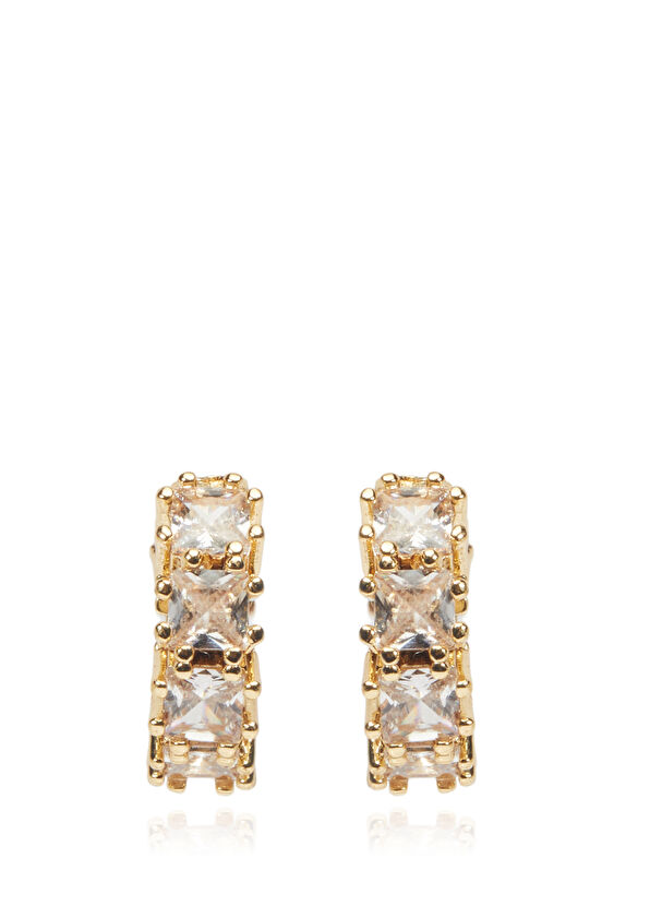 Beymen Club Gold Taşlı Kadın Küpe - 2