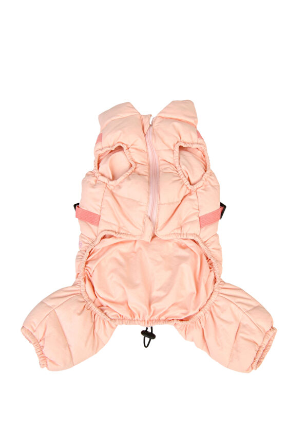 Resim Cotton Touch Pembe Tasmalı Köpek Tulumu 