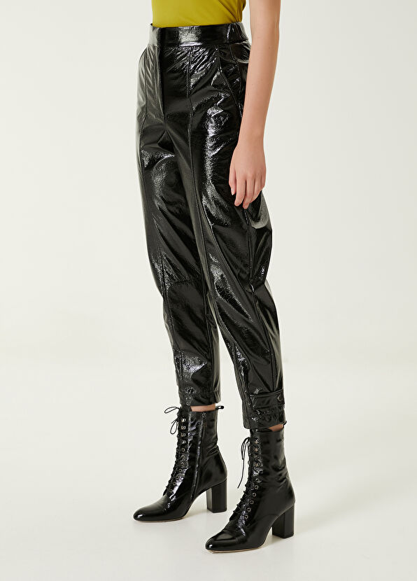 Beymen Club Siyah Rugan Jogger Pantolon - 2