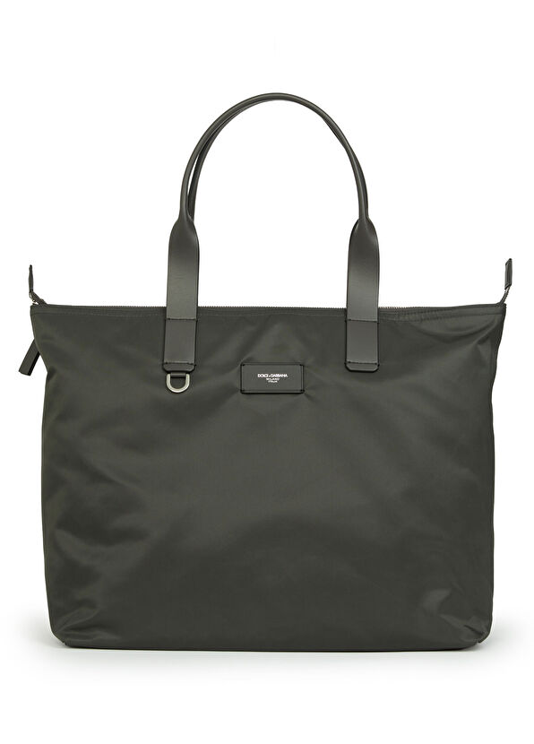 Dolce&Gabbana Dark Grey Shopping Bag - 1