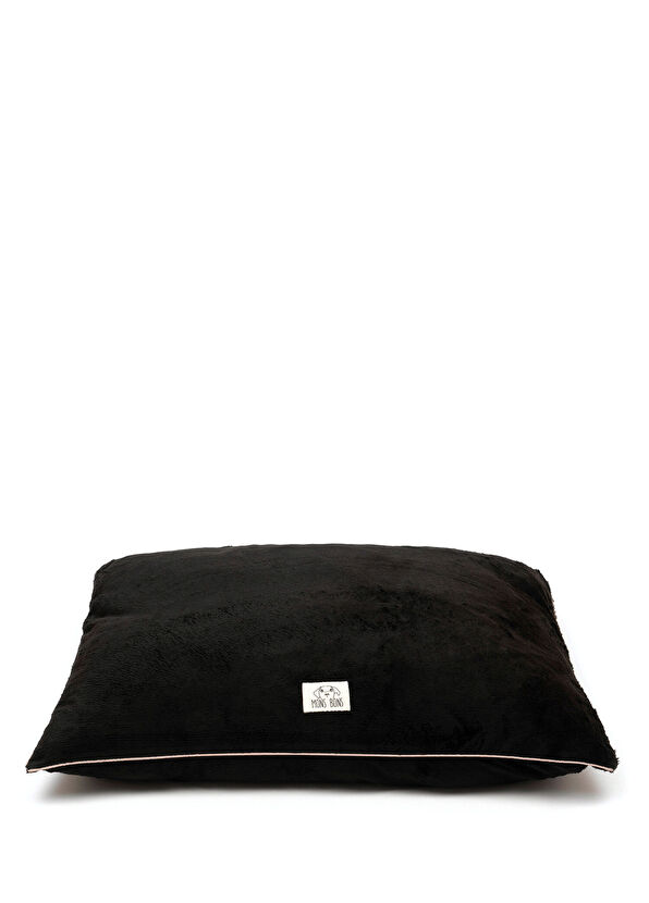 Mons Bons Velvet Stress Free Siyah Büyük Irk Köpek Yatağı - 1