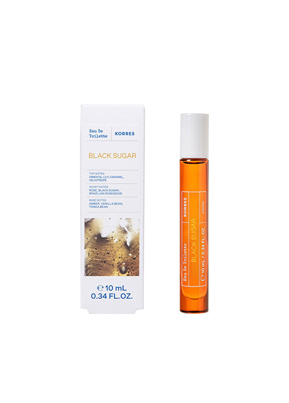 Korres Black Sugar EDT 10 ml Roll-on Unisex Perfume - 2