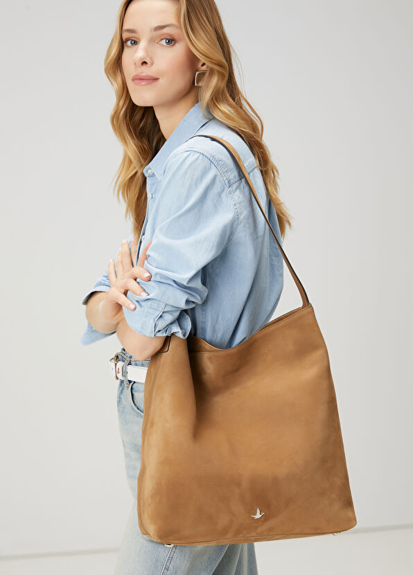 Beymen Club Vizon Kadın Süet Çanta - 2